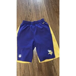 Minnesota Vikings Nike NFL On Field Practice Shorts Men's Small Purple